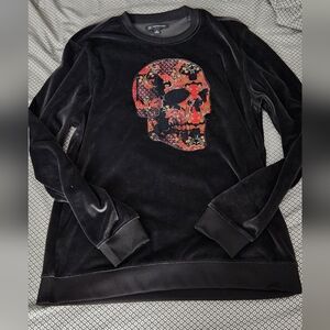 Inc velour sweater